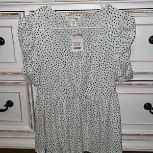 short sleeve blouse